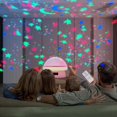 thumbnail image 6 of MINKUROW Night Light Projector for Kids with Timer & Remote Control,Star Nightlights Lamp with 8 Colors Options 3 Levels of Brightness,Sleep Helper Gift Toys for 2-10 Year Old Girls Boys (Pink), 6 of 7