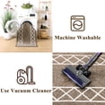 thumbnail image 5 of Yamaziot 1.7'x5' Runner Rug, Washable Kitchen Runners Rugs for Hallway, Non Slip Indoor Entryway Mat Low Profile Floor Doormat, Laundry Room Rug, Brown, 5 of 5