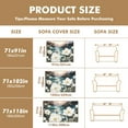 thumbnail image 5 of Throw Sofa Cover Soft Washable Decorative Couch Covers for 3 Cushion with Tassels Furniture Protector for Pets and Kids 71x102in, 5 of 5