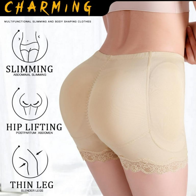 Womens Butt Lifter Panties Seamless Padded Underwear Hip Enhancer