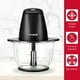 thumbnail image 2 of Holstein Housewares - Picador eléctrico de alimentos - 1.9 cuartos de galón, 8 tazas, negro, mini procesador de alimentos de alta potencia para picar, picar y mezclar, compacto y fácil de usar para, 2 of 5