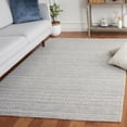 thumbnail image 2 of SAFAVIEH Ebony Adrian Striped Area Rug, Blue/Grey, 4' x 6', 2 of 7