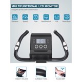 maxkare folding magnetic upright exercise bike