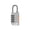 Gray, variant on 4 Digit Combination Padlock Portable Password Lock Keyless Unlocks AntiTheft Padlock for Backpacks Gym School Lockers