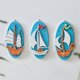 thumbnail image 2 of Gancho Mediterráneo para Colgar en la Pared, Perchero para Ropa, Decoración de Pared para la Entrada de la Tienda, Gancho para Llaves de Pared, 2 of 5