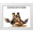 thumbnail image 1 of Shefranov, Olga 24x20 White Modern Wood Framed Museum Art Print Titled - Whatcha Got Up Here?, 1 of 4