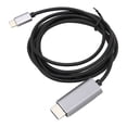 thumbnail image 2 of Adaptador de interfaz multimedia tipo C a HD 1080P 4K 60Hz Cable de interfaz multimedia USB C 3.1 a HD de 6,6 pies, 2 of 12