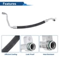 thumbnail image 4 of Manguera de Refrigerante de A/C para Toyota Yaris 2020-2025 Línea de Manguera de Presión de Aire Acondicionado No. 887120D880 Caucho Hierro, 4 of 6