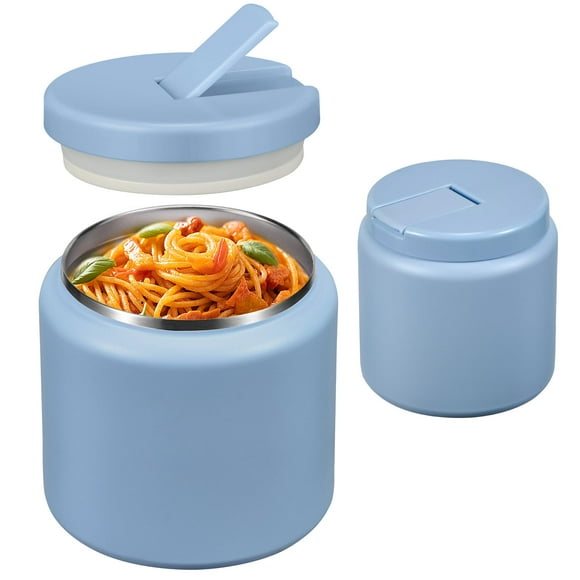 Food Thermo BOSEDSANG para niños, 760 ml, a prueba de fugas, azul