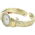 thumbnail image 4 of Blekon Collections Womens Quartz 26mm Case Concho Cuff Bangle Watch, 4 of 5