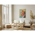 thumbnail image 3 of Funny Capybara Bathroom Poster Painting Animal Print Rodent Art Modern Wall Decor Cute Capybara Reading Newspaper Whimsical Animal, 3 of 3