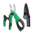 thumbnail image 1 of Tijeras multifuncionales para electricista, pelacables de 7 ", herramientas para electricistas de fácil corte, de cables para electricistas, 1 of 8