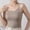 Coffee, variant on Slimming Camisole for Women Built-in Padded Bra Adjustable Single Strap Cami Tank Top