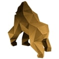 thumbnail image 2 of PAPERCRAFT WORLD DIY 3D Gorilla Model - Gold Limited Edition, 2 of 3