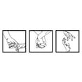 thumbnail image 1 of Póster de dibujo de Arte de Línea minimalista, decoración de pared con línea de manos, arte de pared minimalista creativo moderno, póster abstracto, 1 of 5