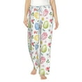 thumbnail image 2 of Lsque Easter Egg3 Print Women's Pajama Pants, Lounge Pant - Comfortable Home Wear,Elastic Waistband, Stylish Design-Small, 2 of 9