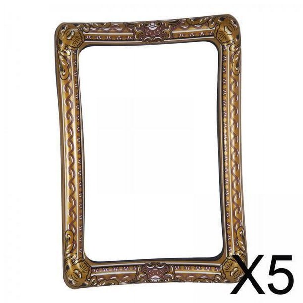 5x Marco Inflable Para Selfies, Accesorios Para Fotomatón, Accesorios Para Fiesta De Carnaval