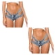 thumbnail image 1 of Jumpingount Pantalones cortos de mezclilla New Hotsweet Hole Ladies Pantalones vaqueros elásticos Traje de baile Llamativos Bottoms Night Type2 NO2, 1 of 6