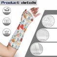 thumbnail image 7 of Jiueut Colorful Mushroom Arm Cast Cover Arm Cast Protector for Shower Kids Hand Cast Cover for Girls Size L Wrist Cast Cover for Shower Washable Cast and Bandage Protector, 7 of 7