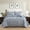 Blue, variant on Quilt King Size 3 Pieces - 100% Cotton Reversible Lightweight Bedspread Set, Pre-Washed Coverlet Bedding Set for All Season (Blue and White)
