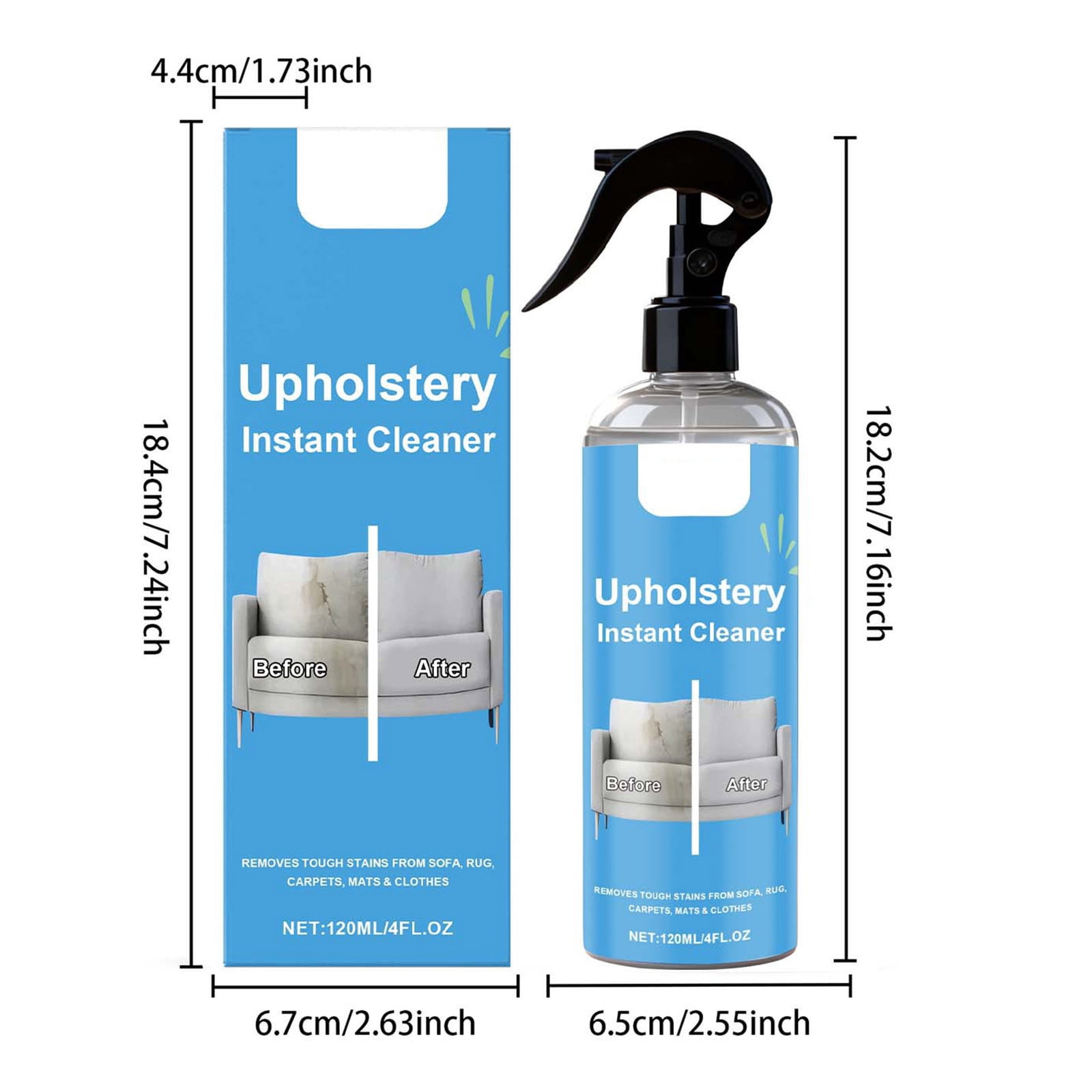 fsxdhpcsgfc 0ml Must Have Upholstery ! Erases Tough Stains Safely Cares For Leaves Everything Fresh Like And Stain Remover Spray Hair for Washer And Dryer Lint Catcher Universal Dirt Remover Clean