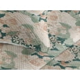 thumbnail image 3 of Ambesonne Vintage Floral Quilted Bedspread Set 3 Pcs, Boho Dreamy Flowers, King, Pale Peach Reseda Green, 3 of 4