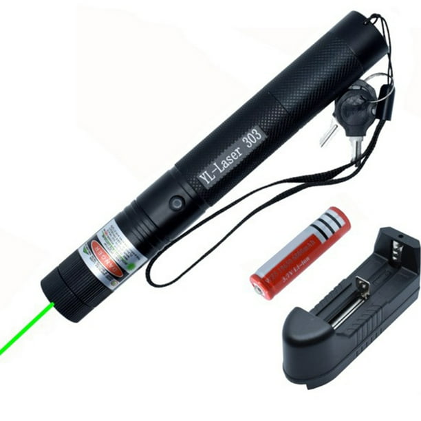 Sywqhk 532nm Laser Sight Pointer Pen 360 Rotación Linterna (Green Starry Sky) Sywqhk Alta Calidad