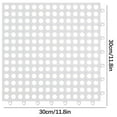thumbnail image 2 of Clearance！Guanhe Bath Tub Shower Mat 12x12Inch Non-Slip Bathtub Mat Waterproof Toilet Bathroom Mats with Drain Holes,Clear, 2 of 3