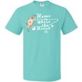 thumbnail image 3 of Inktastic Tennessee Home is Where the Heart is with Watercolor Floral T-Shirt, 3 of 5