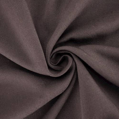 Deep Brown Solid Woven Drapery Fabric, Fabric By the Yard