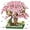 Pink Bonsai Tree, variant on SKQIT Cherry Blossom Bonsai Tree Building Set, Flowers Tree House Model Sets for Adults, 2200Pcs Micro Bricks Collectible Creative Gifts for Adults