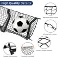thumbnail image 4 of Seineca 3 Pocket Cargo Net, Heavy Duty Polyester, Includes 4 Carabiners & 4 Bungee Cords, 4 of 8