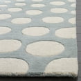 thumbnail image 3 of SAFAVIEH Soho Chloe Geometric Area Rug, Blue/Ivory, 6' x 6' Square, 3 of 8