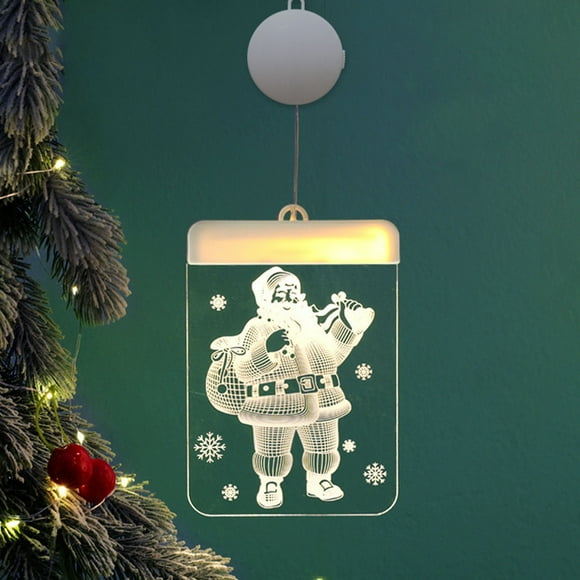 Suncoda String Lights, Christmas Window Lights LED Hanging Curtain Light Garland Tree Decoration
