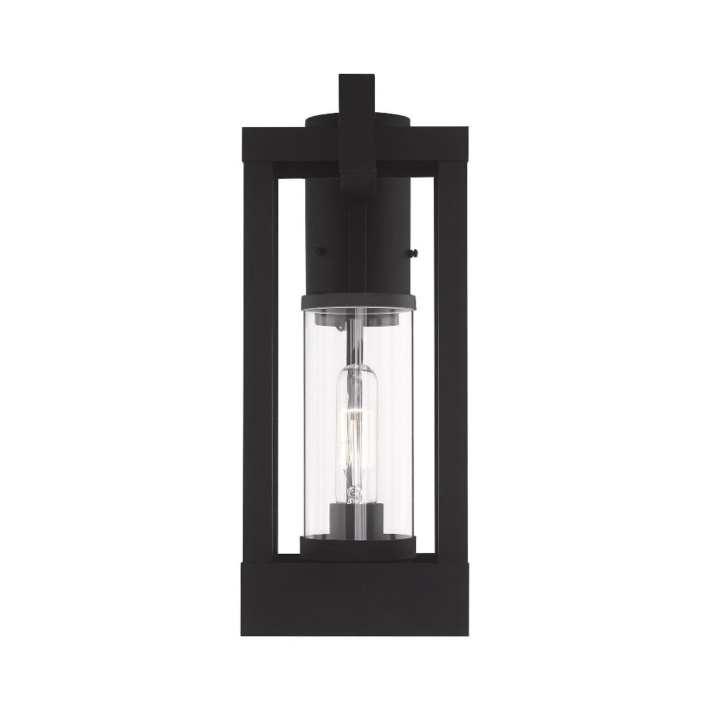 Livex Lighting - Delancey - 1 Light Outdoor Post Top Lantern in Contemporary