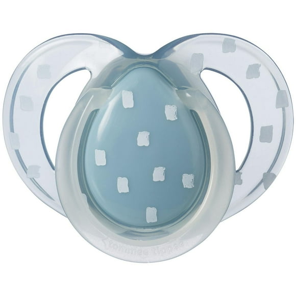 Tommee Tippee Night Time Glow in the Dark Pacifier, Symmetrical Design, Includes Sterlizer Box, BPA-Free Silicone, 6-18 months, 1-Count