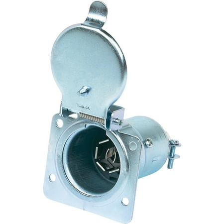 Hopkins 7-Pole RV Blade Car End, Metal