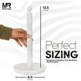 thumbnail image 3 of Radicaln White Marble Star Paper Towel Holder 12.5" Stone Paper Towel Organizer for Countertop Storage, Kitchen Essentials, Stylish Freestanding Toilet Paper Roll Stand for Bathroom Décor, 3 of 7
