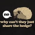 thumbnail image 3 of CafePress - Share The Hedge Dark T Shirt - Men's Classic Graphic Cotton T-Shirt, 3 of 4