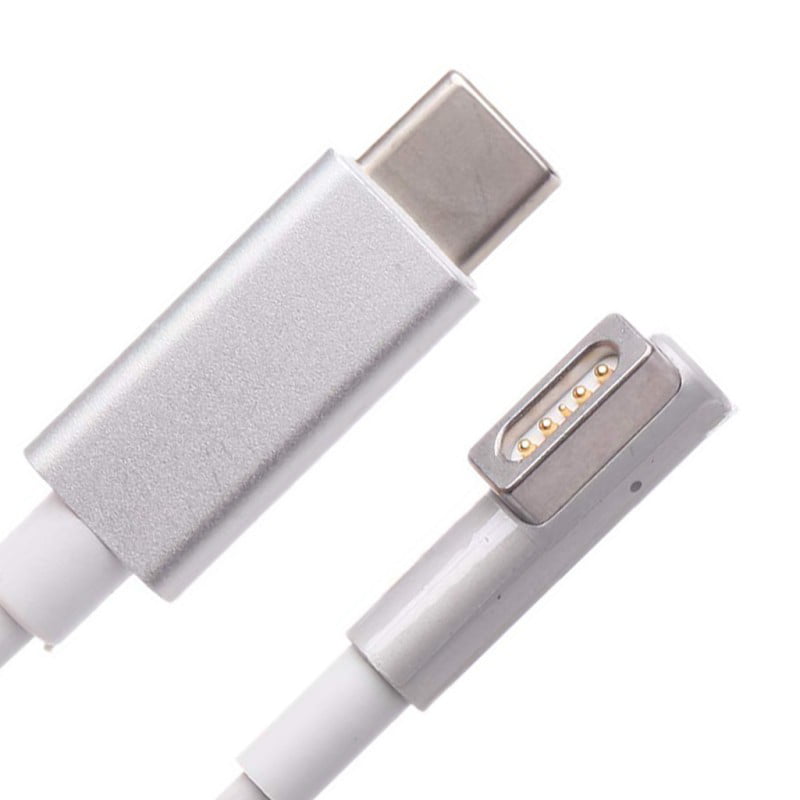Betaling Glat skarp ZUMUSEN Universal USB Type C To Magsafe 1 L-Lip Converter Power Cable Cord  for Macbook Pro Air Beige - Walmart.com