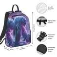 thumbnail image 4 of Balery Mystical White gorilla Jungle Lightweight Backpack for Men and Women - Durable and Water-Resistant, Ideal for School, Work, Travel, and Everyday Use, 4 of 9