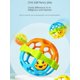 thumbnail image 2 of 1pc Educational Soft Rubber Buckle Ball, New Bright Colorful Design For Crawling And Grasping, Baby Toys For Age 0-1 (Random Color), 2 of 5