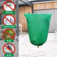 thumbnail image 4 of ColourTree Plant Covers Freeze Protection Beige 4 Packs 31.5" W x 47.3" H Shrub Covers with Zipper and Drawstring, Frost Cloth for Winter, Outdoor Plant Blankets for Cold Weather, 4 of 6