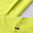 thumbnail image 5 of Fanshiluo Men's Hooded Waterproof Full-Zip Long Sleeve Jacket, Windproof Outdoor Shell Coat with Multiple Zipper Pockets for Men,XXXL,Big and Tall Men, 5 of 9