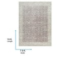 thumbnail image 2 of Livabliss x Our PNW Home Spokane Vintage Border Area Rug, 7'9" x 10', Brown/Cream, 2 of 9