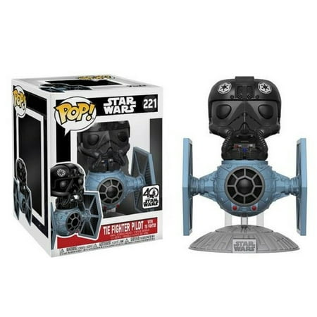 Usaaf Fighter Pilot - Funko Pop! Star Wars Tie Fighter w/ Tie Pilot Vinyl Figure #221