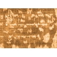 thumbnail image 1 of Ahgly Company Indoor Rectangle Abstract Orange Contemporary Area Rugs, 5' x 7', 1 of 1