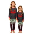 thumbnail image 2 of Racifhz Family Matching Pajamas Set Halloween Printed Loungewear Cozy Long Sleeve Top and Pants Holiday Sleepwear for Family Autumn Fall PJ Sets Halloween Gifts for Adults, 2 of 5