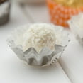 thumbnail image 4 of Panificio 0.4 oz Round Newsprint Paper Mini Baking Cup - Flared - 2" x 2" x 1/2" - 200 count box, 4 of 4