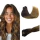 thumbnail image 1 of Extensiones de cabello con clip, cabello humano real, extensiones de cabello humano Remy con clip para mujeres, cabell, 1 of 5